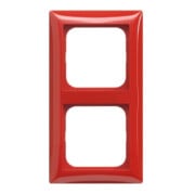 Busch-Jaeger Cadre 2-fach rouge 1722-917-3