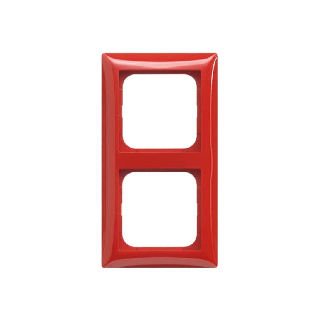 Busch-Jaeger Cadre 2-fach rouge 1722-917