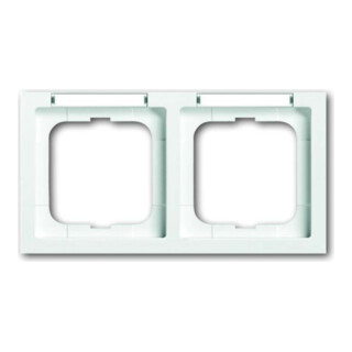 Busch-Jaeger Cadre 2-fach stws, inscription horizontale 1732-184 NSK