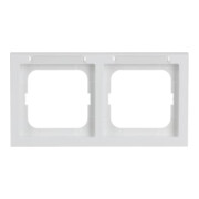 Busch-Jaeger Cadre 2-fach stws, inscription horizontale 1732-184 NSK-3