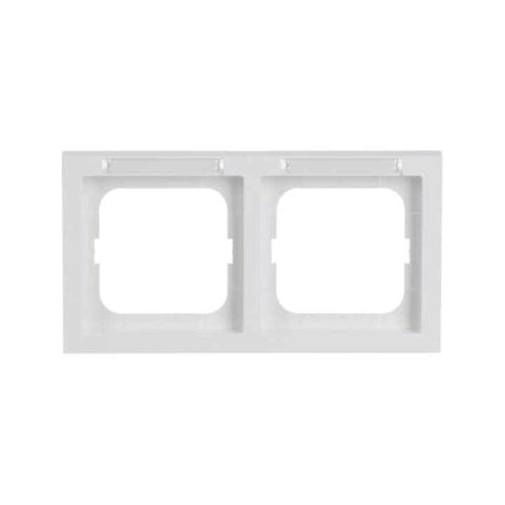 Busch-Jaeger Cadre 2-fach stws, inscription horizontale 1732-184 NSK