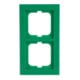 Busch-Jaeger Cadre 2-fach vert 1722-286