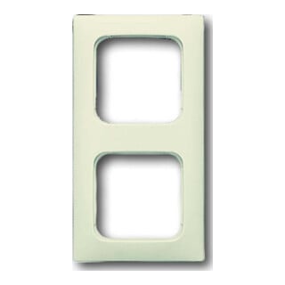Busch-Jaeger Cadre 2 places blanc, pour cache-canal 2512-212K-102
