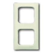 Busch-Jaeger Cadre 2 places blanc, pour cache-canal 2512-212K-102-1