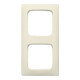 Busch-Jaeger Cadre 2 places blanc, pour cache-canal 2512-212K-102