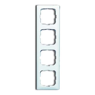 Busch-Jaeger Cadre 4-fach aws, pour couvercle de canalisation 2514-214K-102