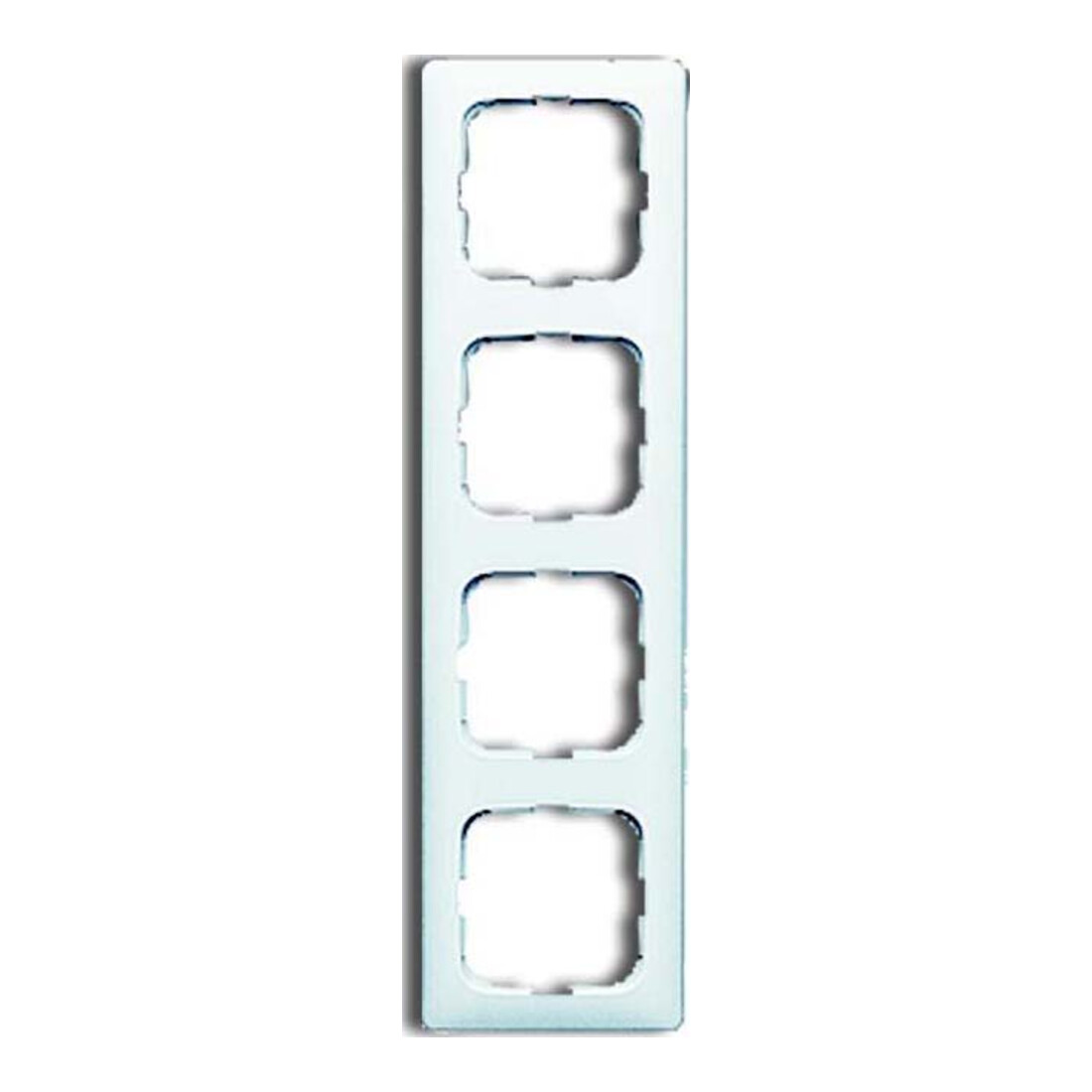 Busch-Jaeger Cadre 4-fach aws, pour couvercle de canalisation 2514-214K-102