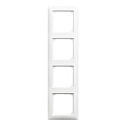 Busch-Jaeger Cadre 4-fach blanc alpin 1724-914-3