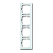 Busch-Jaeger Cadre 4-fach blanc alpin 1724 NSKA-214-1