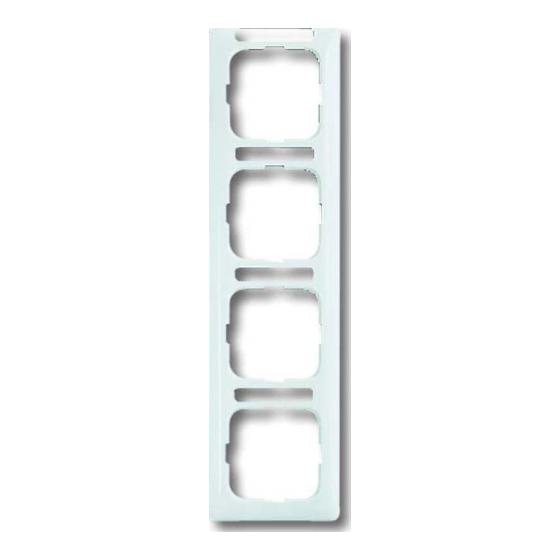 Busch-Jaeger Cadre 4-fach blanc alpin 1724 NSKA-214