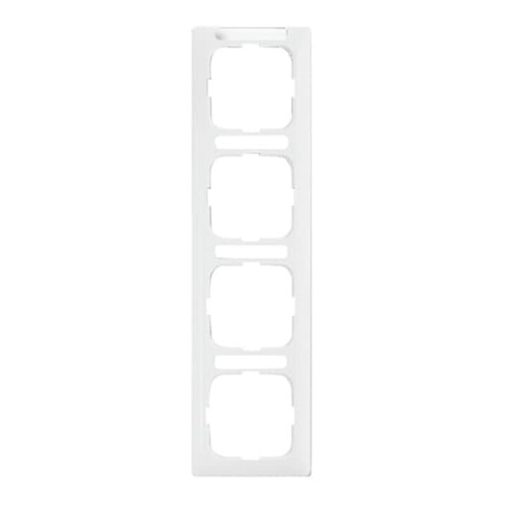 Busch-Jaeger Cadre 4-fach blanc alpin 1724 NSKA-214