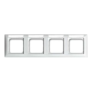 Busch-Jaeger Cadre 4-fach blanc alpin 1734 NS-914