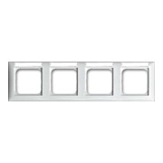 Busch-Jaeger Cadre 4-fach blanc alpin 1734 NS-914-1