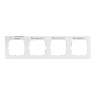 Busch-Jaeger Cadre 4-fach blanc alpin 1734 NSKA-214
