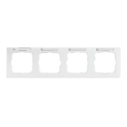 Busch-Jaeger Cadre 4-fach blanc alpin 1734 NSKA-214-1