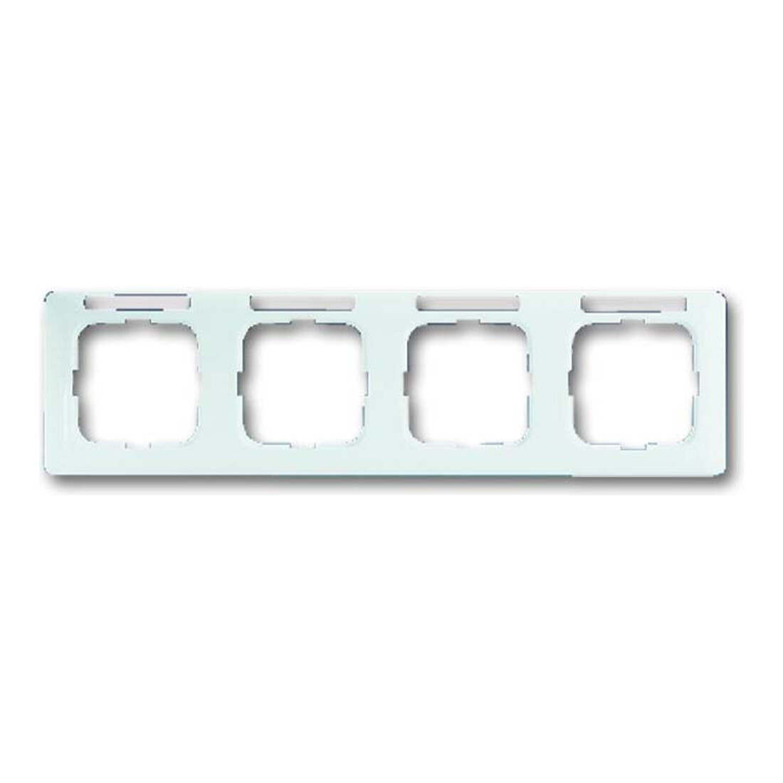 Busch-Jaeger Cadre 4-fach blanc alpin 1734 NSKA-214
