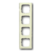 Busch-Jaeger Cadre 4-fach blanc, pour cache-câble 2514-212K-102-1