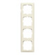 Busch-Jaeger Cadre 4-fach blanc, pour cache-câble 2514-212K-102