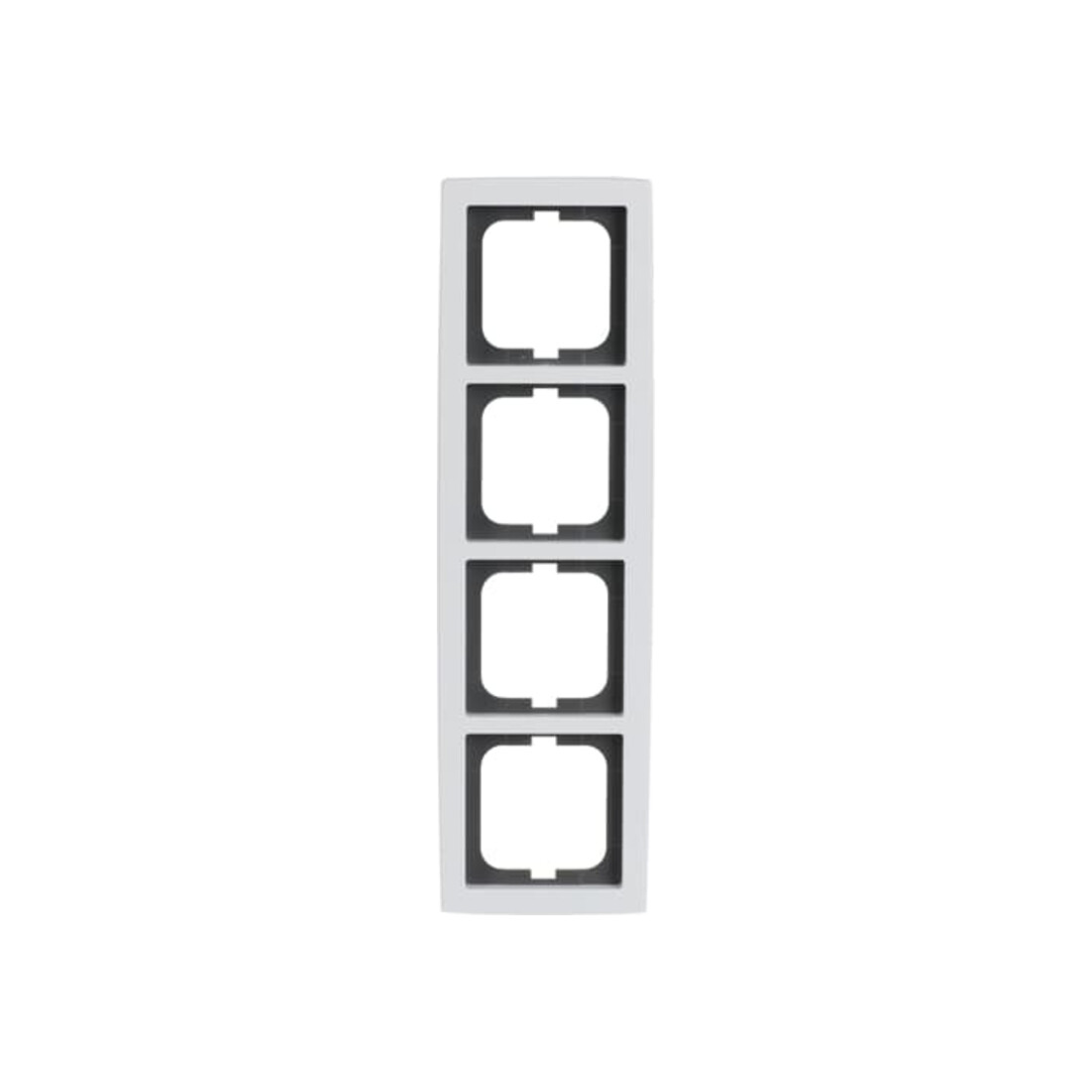 Busch-Jaeger Cadre 4-fach blanc studio, solo 1724-84