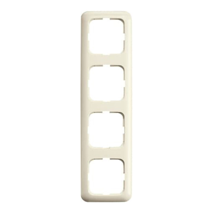 Busch-Jaeger Cadre 4-fach blanc, vertical + horizontal 2514-212