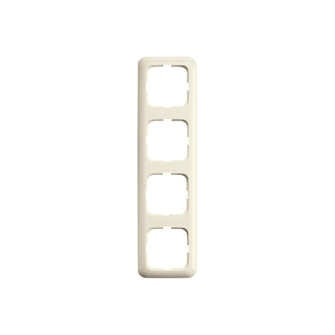 Busch-Jaeger Cadre 4-fach blanc, vertical + horizontal 2514-212