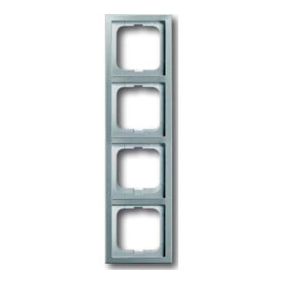 Busch-Jaeger Cadre 4-fach pur acier inoxydable 1724-866K