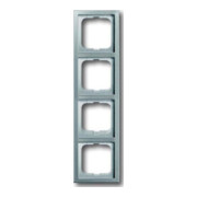 Busch-Jaeger Cadre 4-fach pur acier inoxydable 1724-866K-1