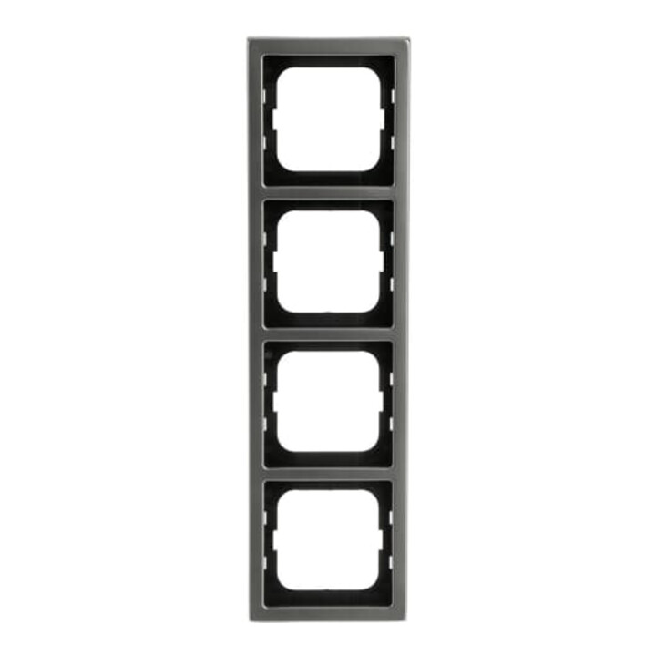 Busch-Jaeger Cadre 4-fach pur acier inoxydable 1724-866K