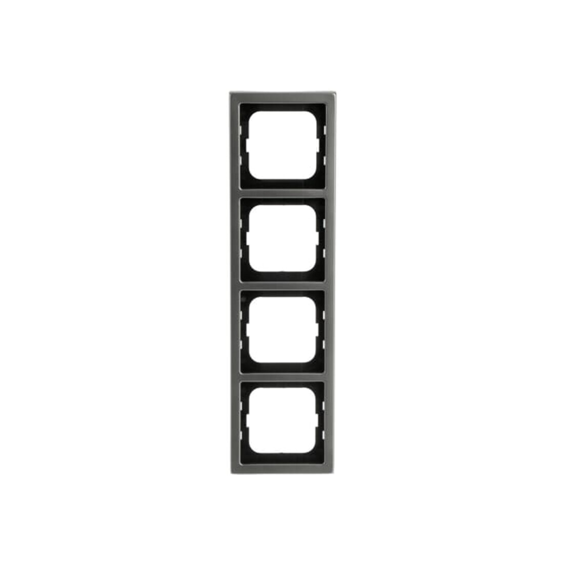 Busch-Jaeger Cadre 4-fach pur acier inoxydable 1724-866K
