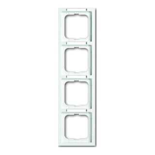 Busch-Jaeger Cadre 4-fach stws, inscription en creux 1724-184 NSK