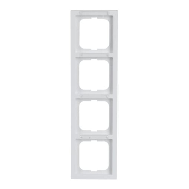 Busch-Jaeger Cadre 4-fach stws, inscription en creux 1724-184 NSK