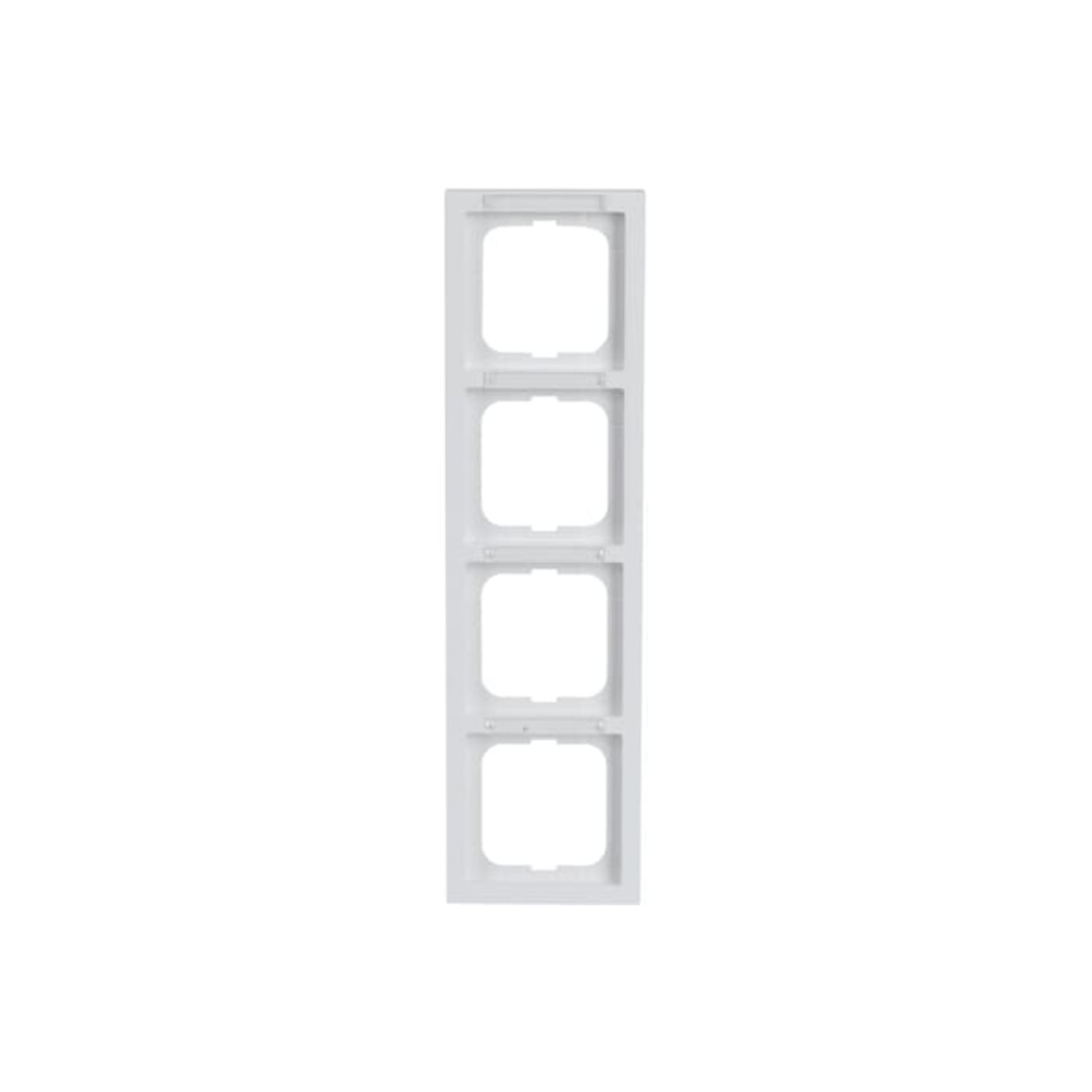 Busch-Jaeger Cadre 4-fach stws, inscription en creux 1724-184 NSK