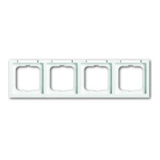 Busch-Jaeger Cadre 4-fach stws, inscription horizontale 1734-184 NSK-1