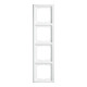 Busch-Jaeger Cadre 4 fois blanc studio, future 1724-184