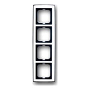Busch-Jaeger Cadre 4 fois chrome brillant 1724-80G-1