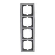 Busch-Jaeger Cadre 4 fois chrome brillant 1724-80G-3