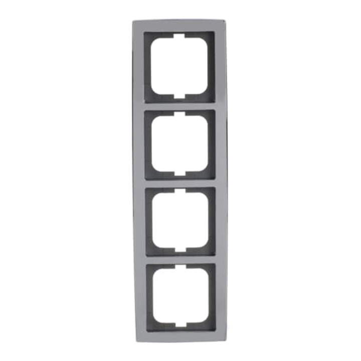 Busch-Jaeger Cadre 4 fois chrome brillant 1724-80G