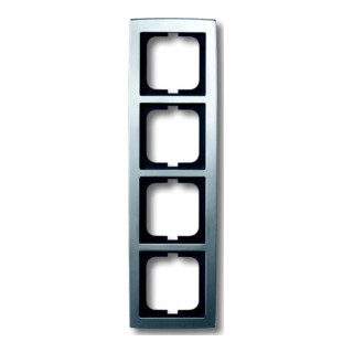 Busch-Jaeger Cadre 4 fois chrome mat 1724-80