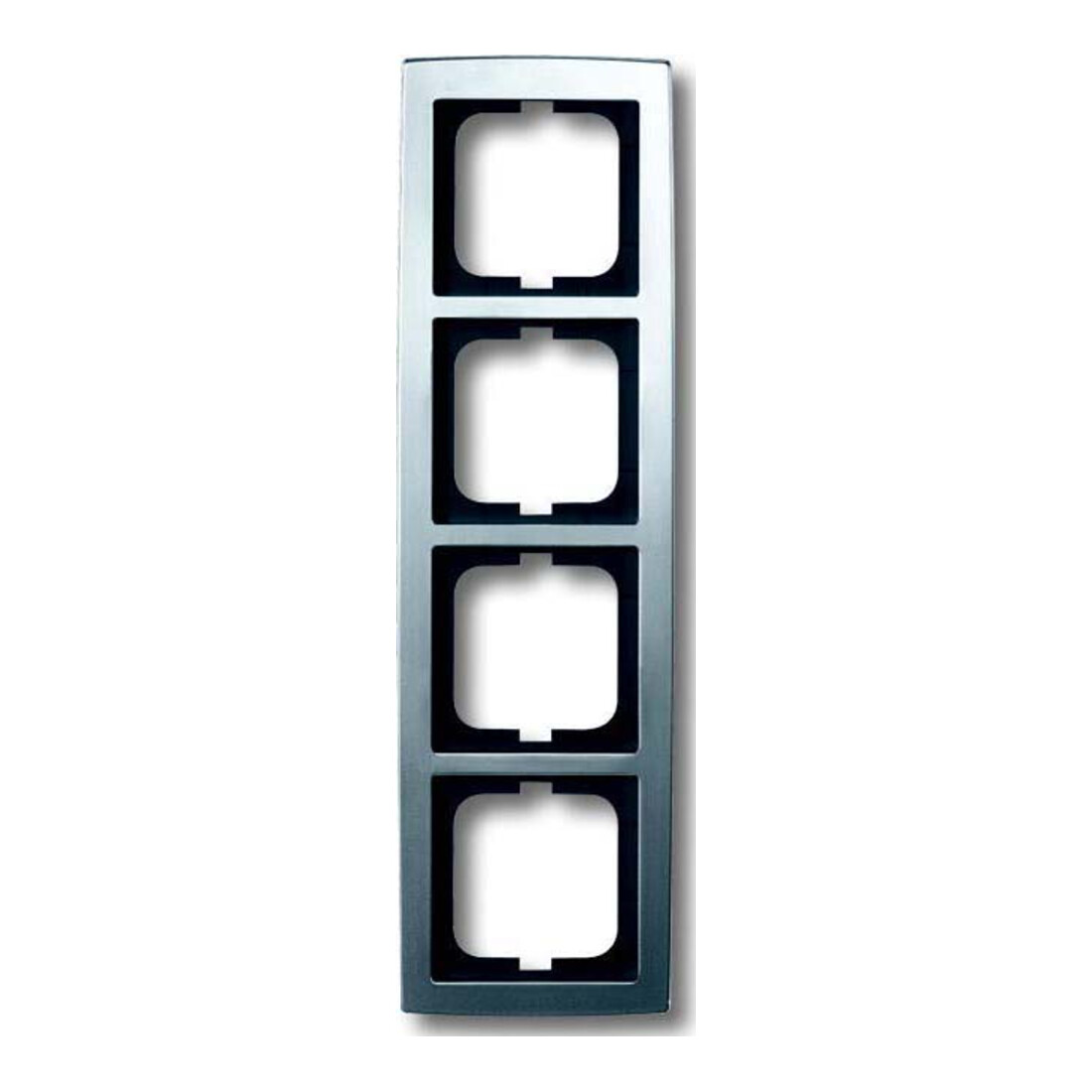 Busch-Jaeger Cadre 4 fois chrome mat 1724-80