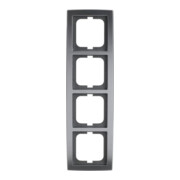 Busch-Jaeger Cadre 4 fois chrome mat 1724-80-3