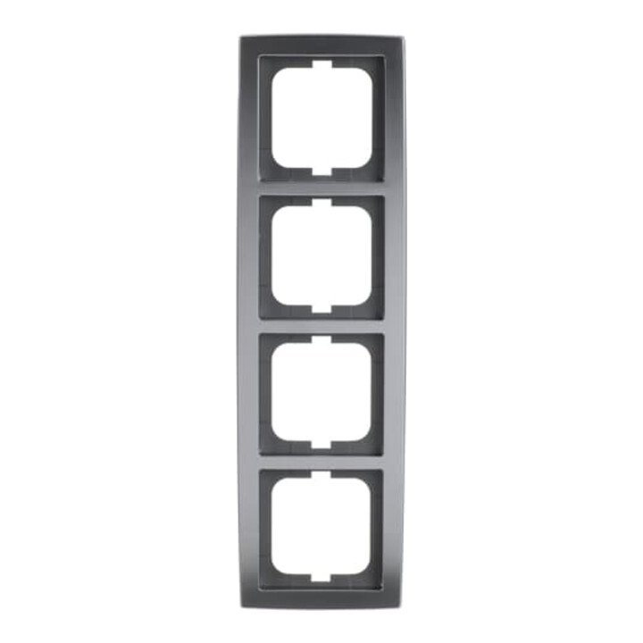 Busch-Jaeger Cadre 4 fois chrome mat 1724-80