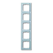 Busch-Jaeger Cadre 5-fach alusilber, fu.linear 1725-183K-1