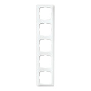 Busch-Jaeger Cadre 5-fach aws pour cache-câble 2515-214K-102-3