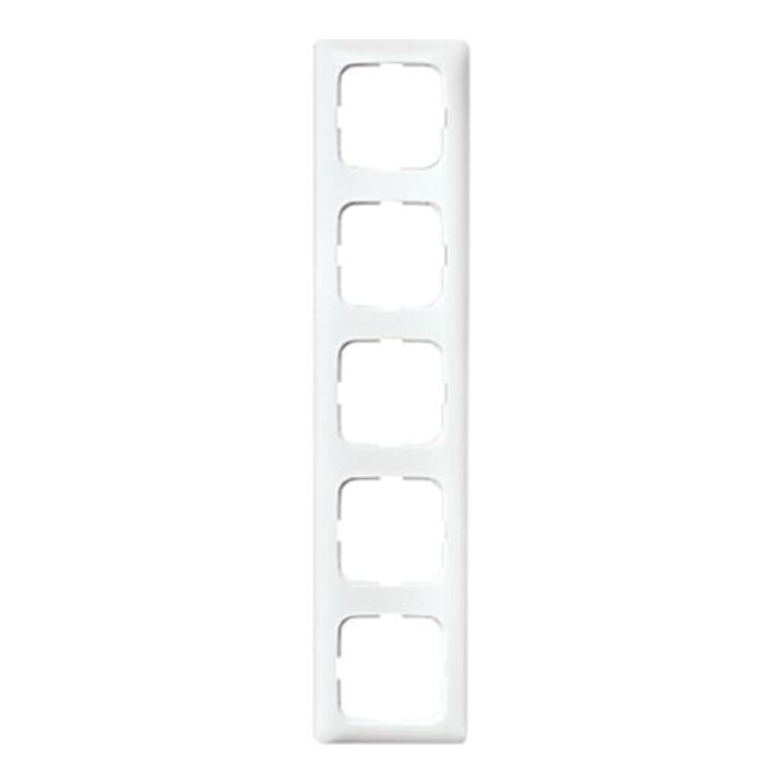 Busch-Jaeger Cadre 5-fach aws pour cache-câble 2515-214K-102