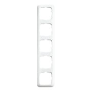 Busch-Jaeger Cadre 5-fach aws, vertical + horizontal 2515-214-3