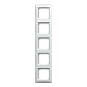 Busch-Jaeger Cadre 5-fach blanc alpin 1725-914-1