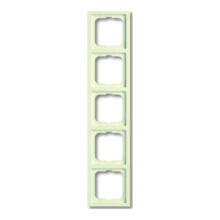 Busch-Jaeger Cadre 5-fach blanc ivoire/blanc, fut.linear 1725-182K