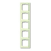 Busch-Jaeger Cadre 5-fach blanc ivoire/blanc, fut.linear 1725-182K-1