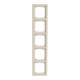 Busch-Jaeger Cadre 5-fach blanc ivoire/blanc, fut.linear 1725-182K