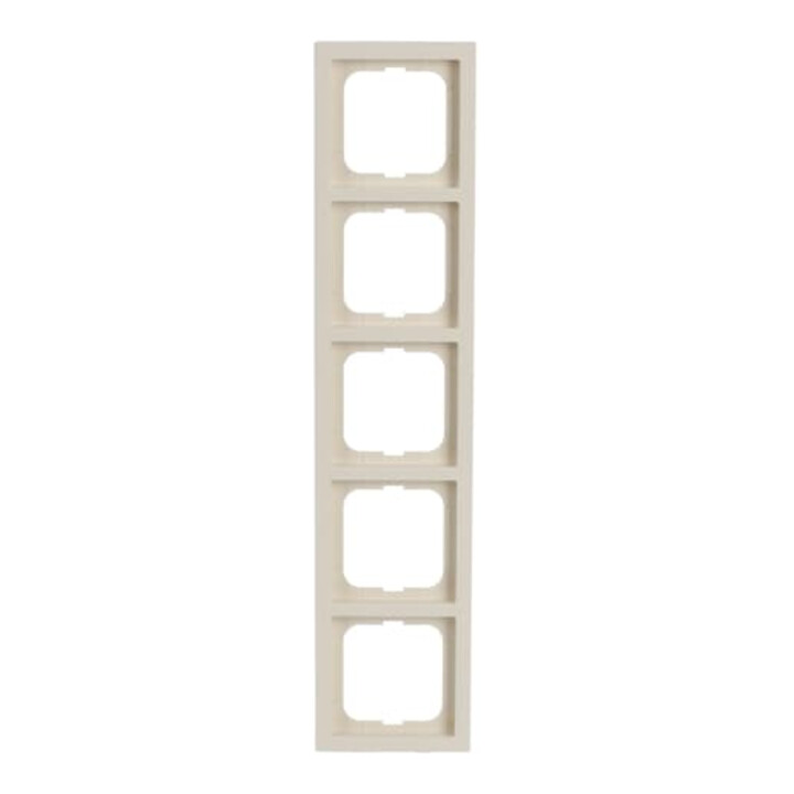 Busch-Jaeger Cadre 5-fach blanc ivoire/blanc, fut.linear 1725-182K